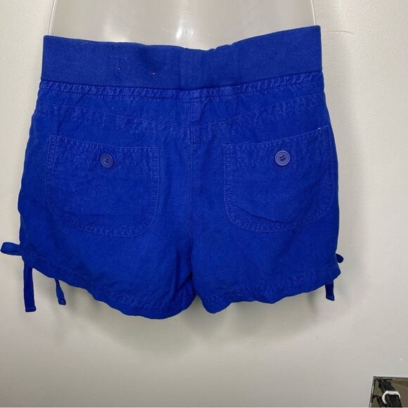 Candies Juniors Elastic Waist Linen Blend Shorts, Size 11 - Picture 8 of 14